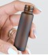 Bază Recipient Roll-On mini sticlă Brună mată 10 ml