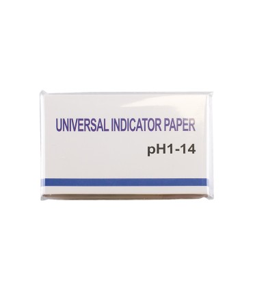 Hârtie indicator pH 1-14, set 80 benzi